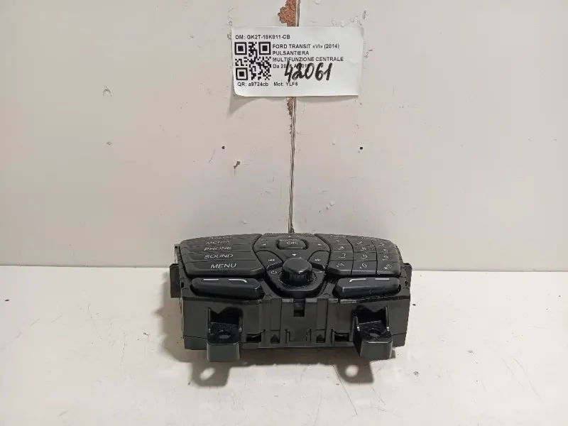 Pulsantiera Multifunzione Centrale GK2T-18K811-CB Ford Transit VI 2014