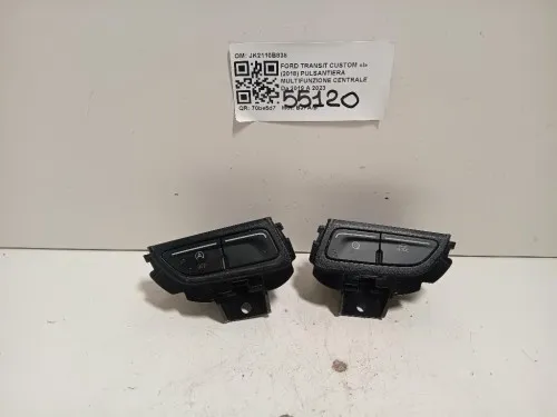 Pulsantiera Multifunzione Centrale JK2110B838 Ford Transit Custom I 2018