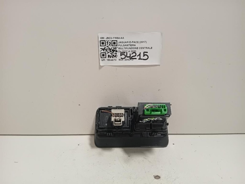 Pulsantiera Multifunzione Centrale J9C3-11654-AA Jaguar E-pace 2017