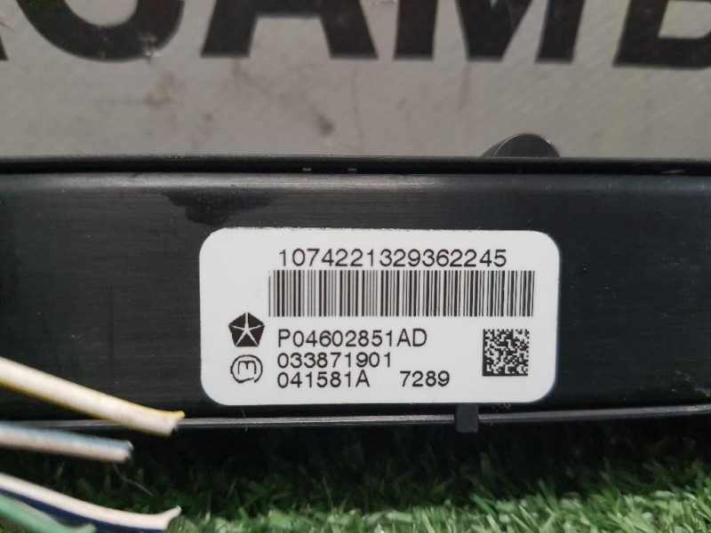 Pulsantiera Multifunzione Centrale 04602851AD Jeep Grand Cherokee III 2005