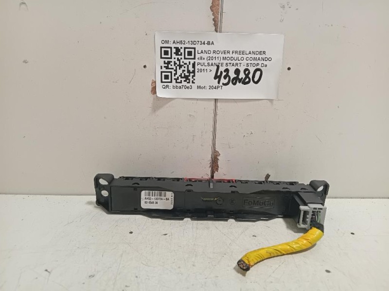 Pulsantiera Multifunzione Centrale AH52-13D734-BA Land Rover Freelander II 2011