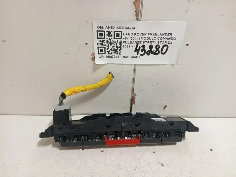 Pulsantiera Multifunzione Centrale AH52-13D734-BA Land Rover Freelander II 2011