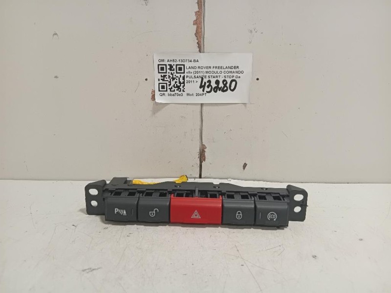 Pulsantiera Multifunzione Centrale AH52-13D734-BA Land Rover Freelander II 2011