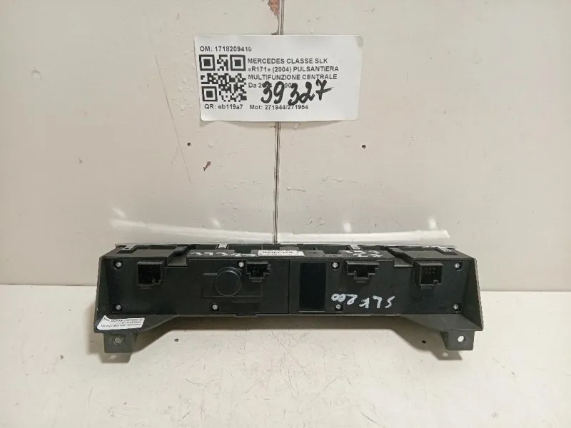 Pulsantiera Multifunzione Centrale 1718209410 Mercedes Classe SLK R171 2004