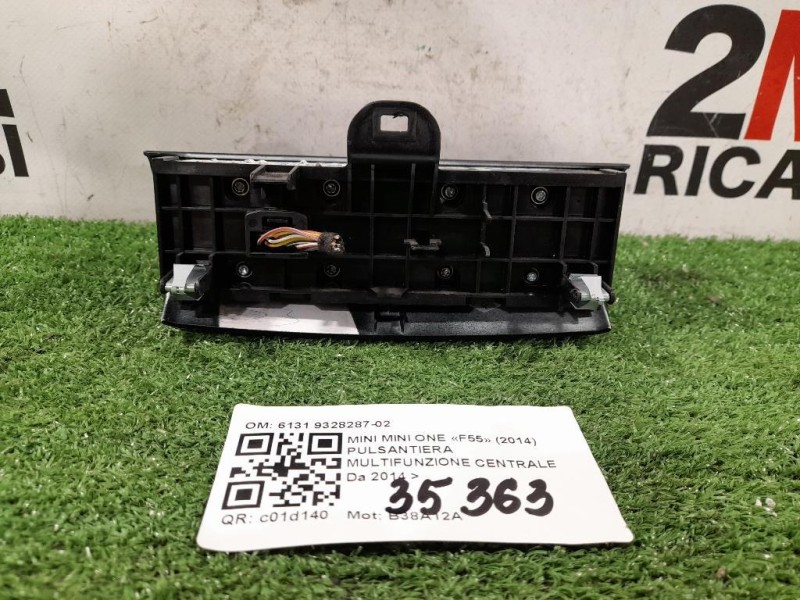 Pulsantiera Multifunzione Centrale 6131 9328287-02 Mini MINI ONE F55 2014