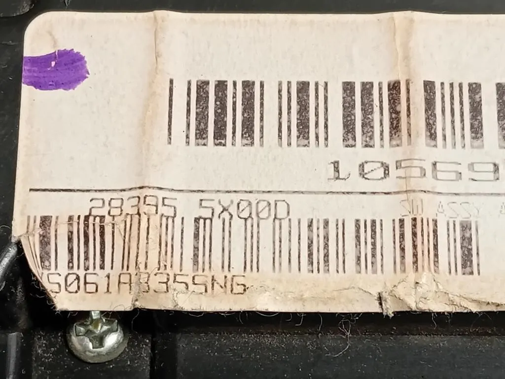 Pulsantiera Multifunzione Centrale 28395 5X00D Nissan Navara 2010