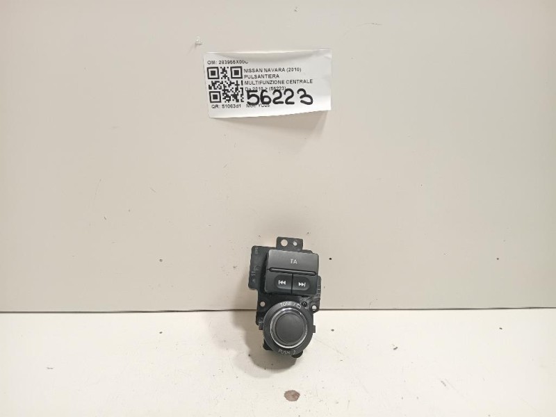 Pulsantiera Multifunzione Centrale 283955X00C Nissan Navara 2010