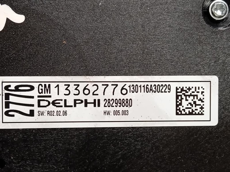 Pulsantiera Multifunzione Centrale 13362776 Opel Meriva B 2014