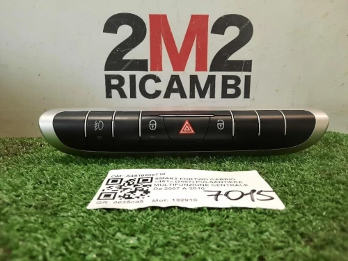 Pulsantiera Multifunzione Centrale A4518206710 Smart Fortwo Cabrio 451 2007