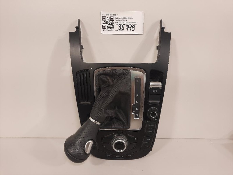 Pulsantiera Multifunzione Console Centrale 8T0 919 609 F Audi A5 8T3 2008