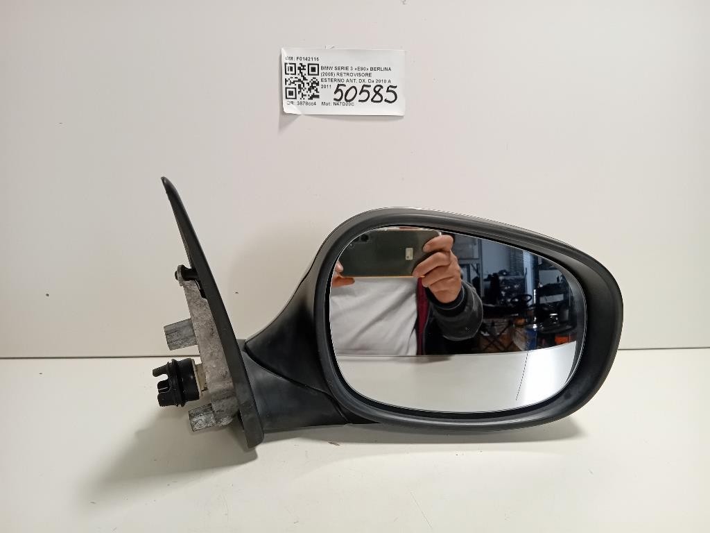 Retrovisore Esterno ANT DX F0142116 Bmw Serie 3 E90 Berlina 2005