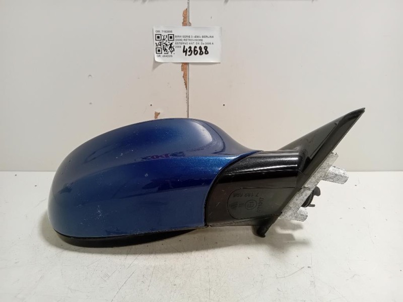Retrovisore Esterno ANT DX 7182695 5 PIN Bmw Serie 3 E90 Berlina 2005