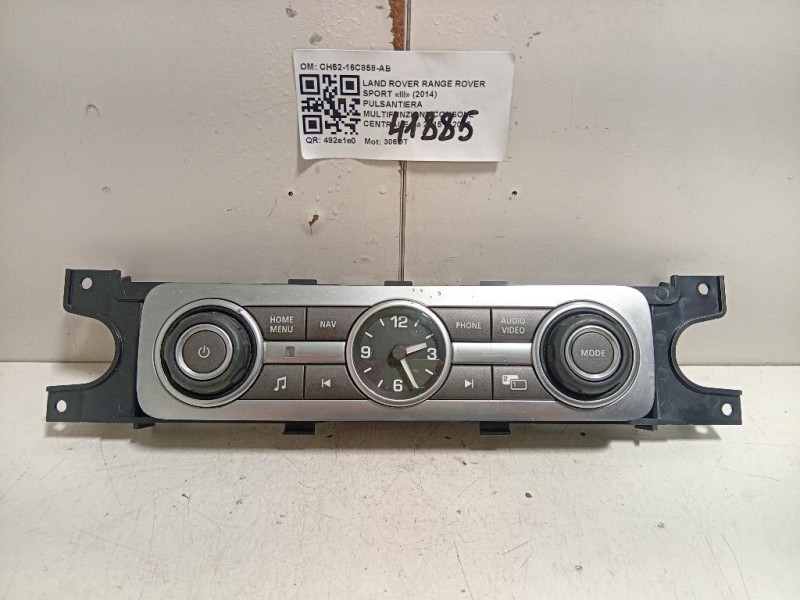 Pulsantiera Multifunzione Console Centrale CH52-16C858-AB Land Rover Range Rover Sport III 2014