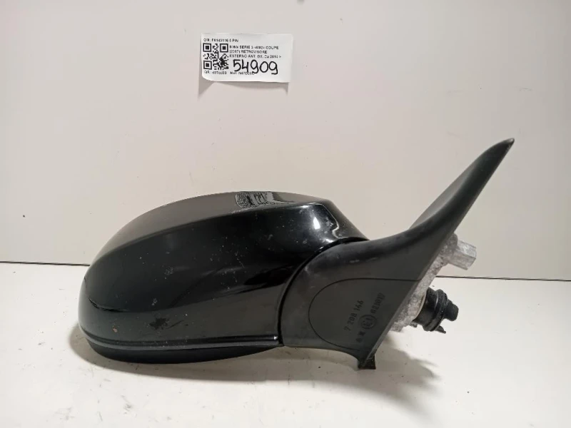 Retrovisore Esterno ANT DX F0143116 5 PIN Bmw Serie 3 E92 Coupe 2007