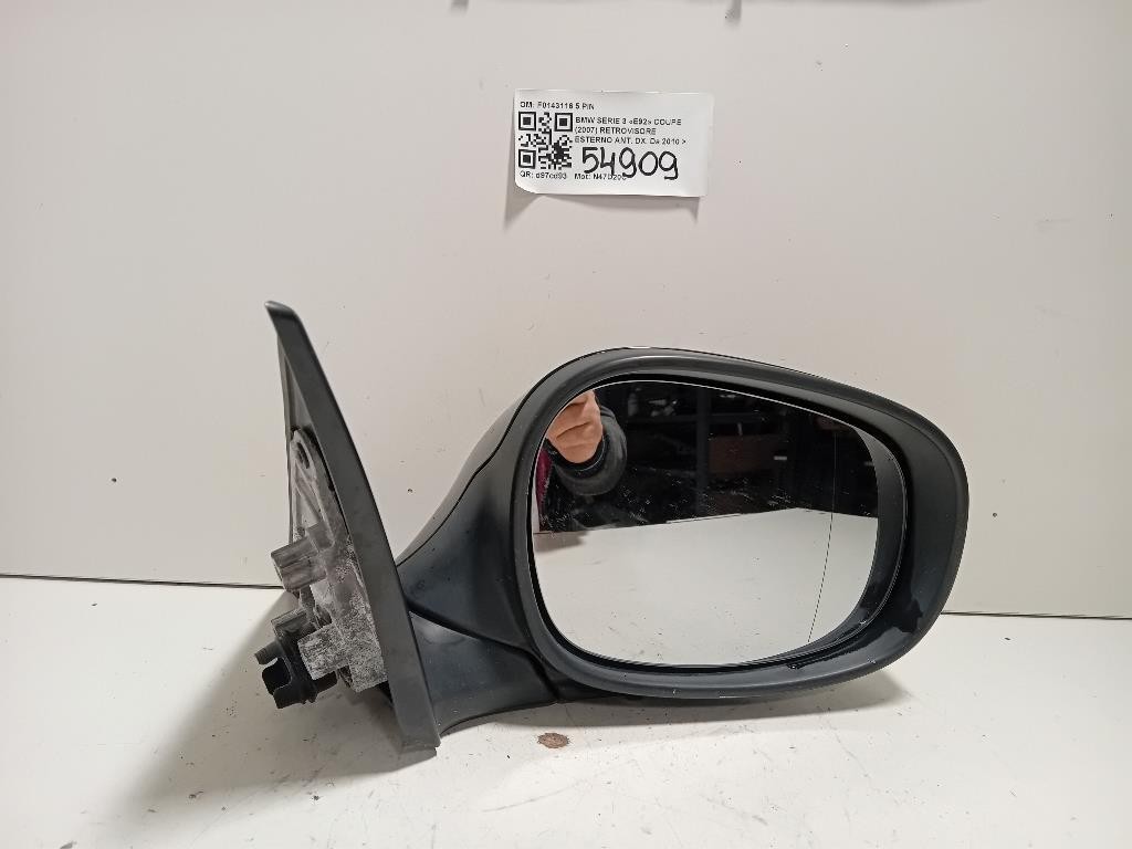 Retrovisore Esterno ANT DX F0143116 5 PIN Bmw Serie 3 E92 Coupe 2007