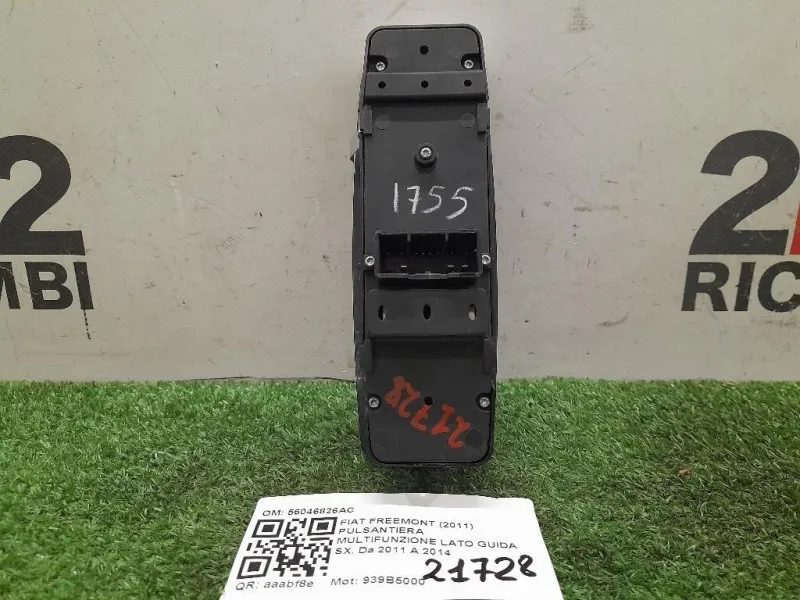 Pulsantiera Multifunzione LATO Guida SX 56046826AC Fiat Freemont 2011