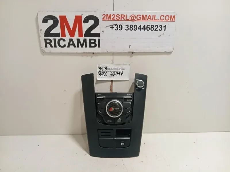 Pulsantiera Unità Autoradio 8V0919614P Audi A3 8VA Sportback 2012