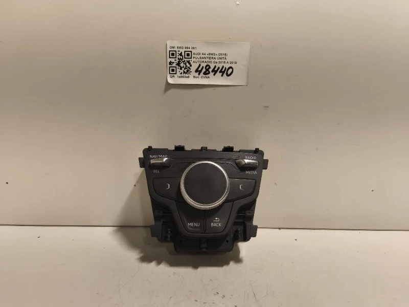 Pulsantiera Unità Autoradio 8W2 864 261 Audi A4 8W2 2015