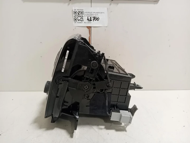 Pulsantiera Unità Autoradio 95020069 Chevrolet Orlando 2011