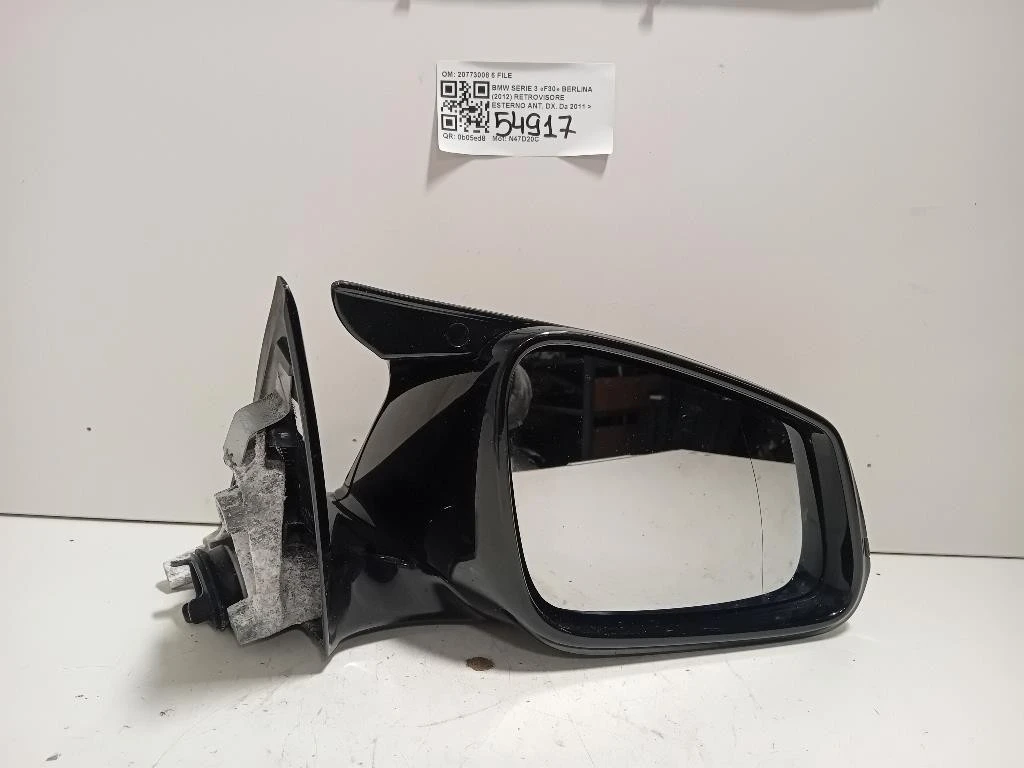 Retrovisore Esterno ANT DX 20773008 6 FILE Bmw Serie 3 F30 Berlina 2012