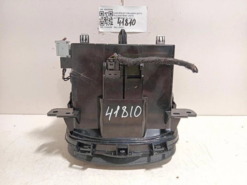 Pulsantiera Unità Autoradio 95020069 Chevrolet Orlando 2011