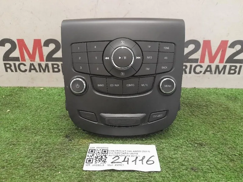 Pulsantiera Unità Autoradio 95020069 Chevrolet Orlando 2011