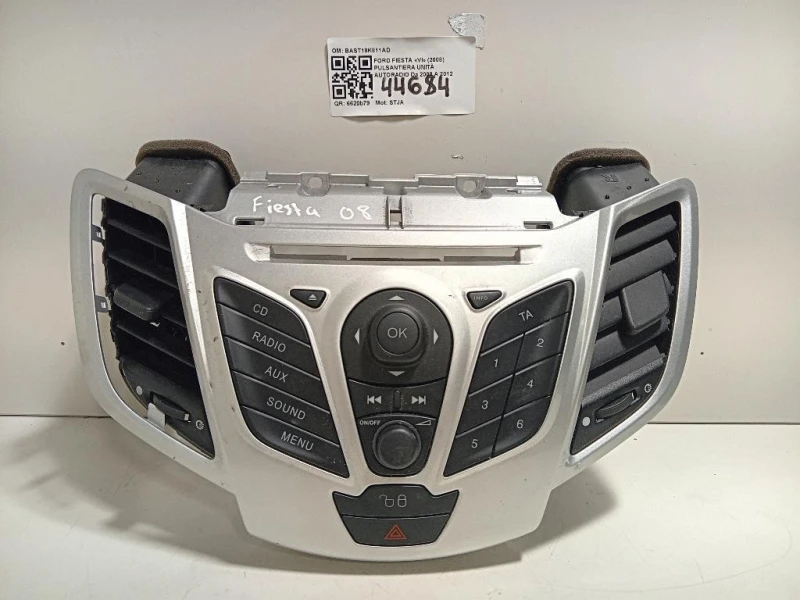 Pulsantiera Unità Autoradio BAST18K811AD Ford Fiesta VI 2008