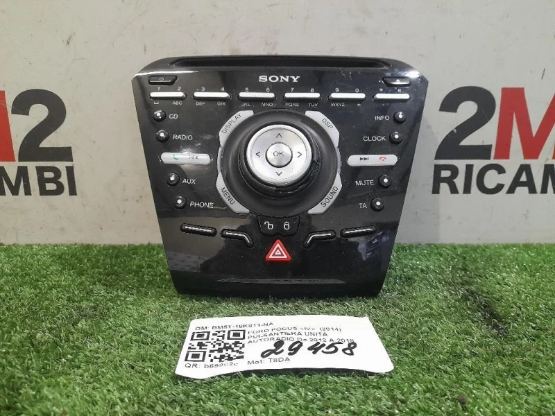 Pulsantiera Unità Autoradio A12626495 BM5T-18K811-NA Ford Focus IV 2014