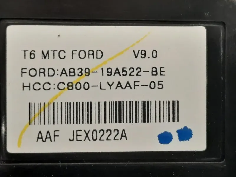 Pulsantiera Unità Autoradio AB39-18K811-AF Ford Ranger IV 2012