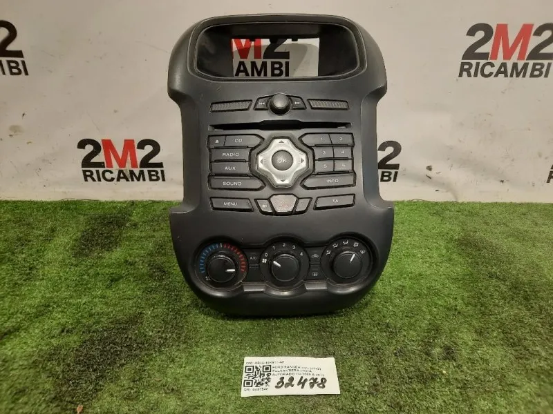 Pulsantiera Unità Autoradio AB39-18K811-AF Ford Ranger IV 2012