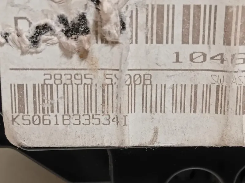 Pulsantiera Unità Autoradio 28395 5X00B Nissan Navara 2010