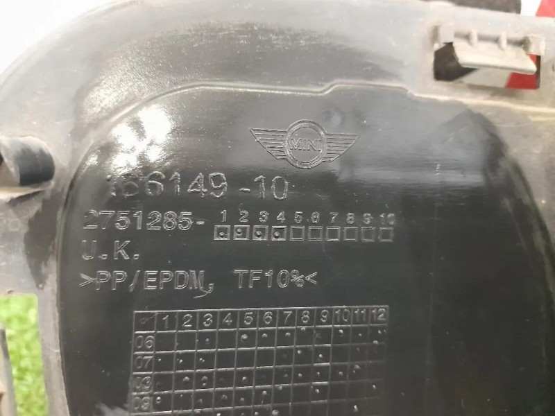 Griglia DI Ventilazione Paraurti ANT 51112751285 Mini MINI ONE R56 2007