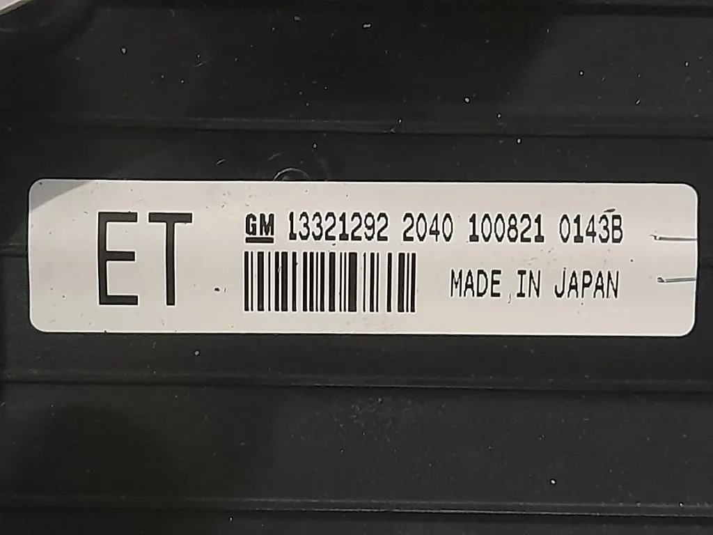 Pulsantiera Unità Autoradio 13321292 Opel Insignia A 2009