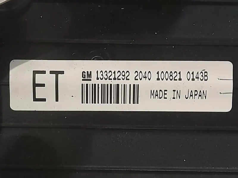 Pulsantiera Unità Autoradio 13321292 Opel Insignia A 2009