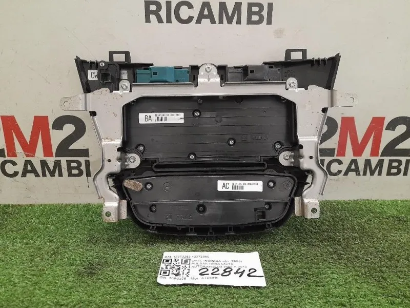 Pulsantiera Unità Autoradio 13273252 13273095 Opel Insignia A 2009