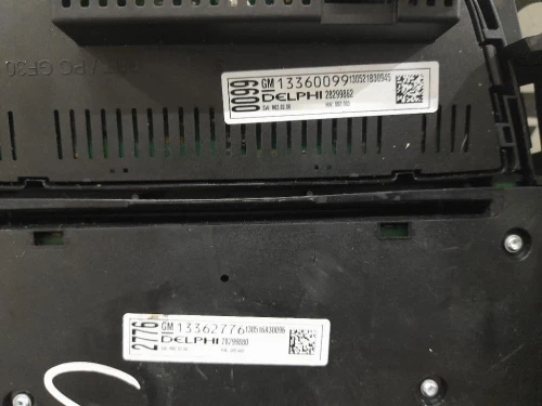 Pulsantiera Unità Autoradio 13362776 13360099 Opel Meriva B 2010