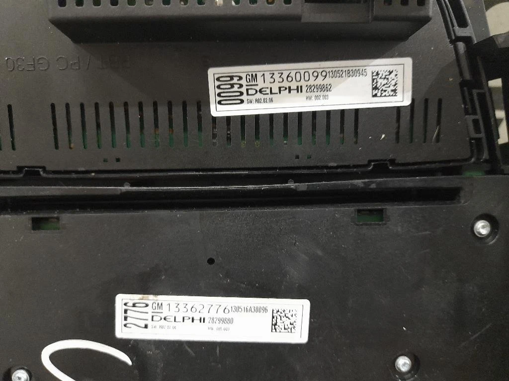 Pulsantiera Unità Autoradio 13362776 13360099 Opel Meriva B 2010