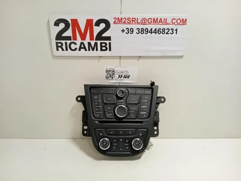 Pulsantiera Unità Autoradio 95363963 Opel Mokka 2013