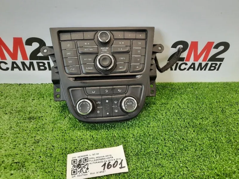 Pulsantiera Unità Autoradio 95383985 Opel Mokka 2013