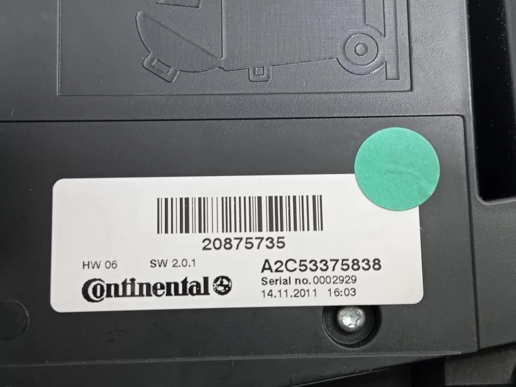 Pulsantiera Unità Autoradio A2C53375838 Opel Zafira C 2012