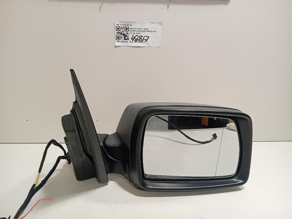 Retrovisore Esterno ANT DX 51163448132 5 FILE Bmw X3 E83 2004