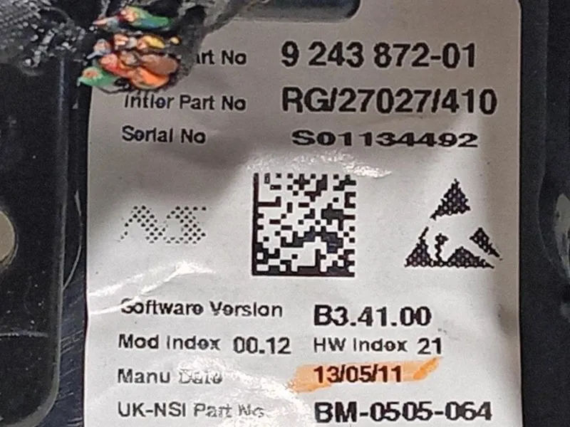 Quadro SPIE 9243872-01 Mini MINI Clubman R55 2008