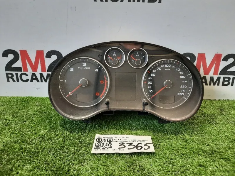 Quadro Strumenti 8P0920931SX Audi A3 8P1 2008