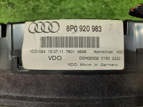 Quadro Strumenti 8P0920983 Audi A3 8PA Sportback 2008