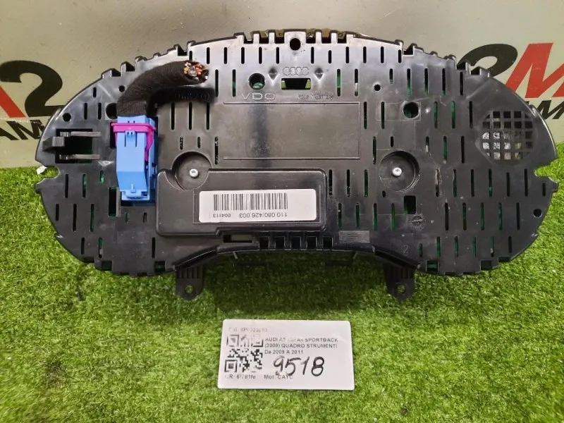Quadro Strumenti 8P0920983 Audi A3 8PA Sportback 2008