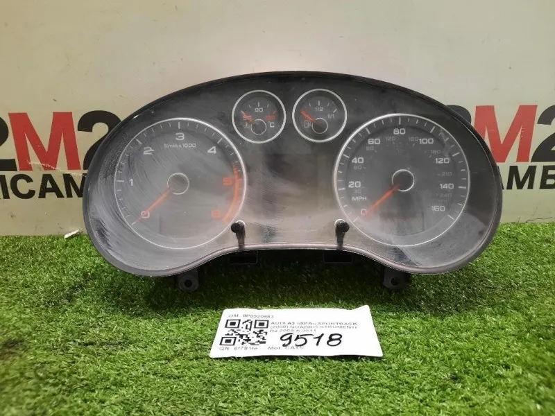 Quadro Strumenti 8P0920983 Audi A3 8PA Sportback 2008