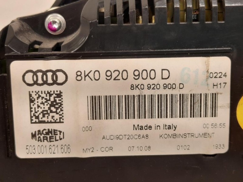 Quadro Strumenti 8K0 920 900 D Audi A4 8K5 Avant 2008