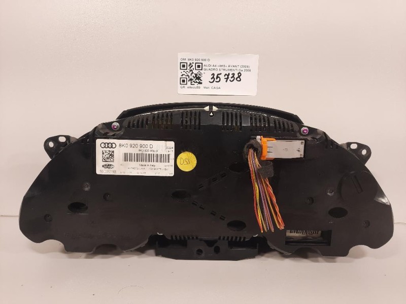 Quadro Strumenti 8K0 920 900 D Audi A4 8K5 Avant 2008