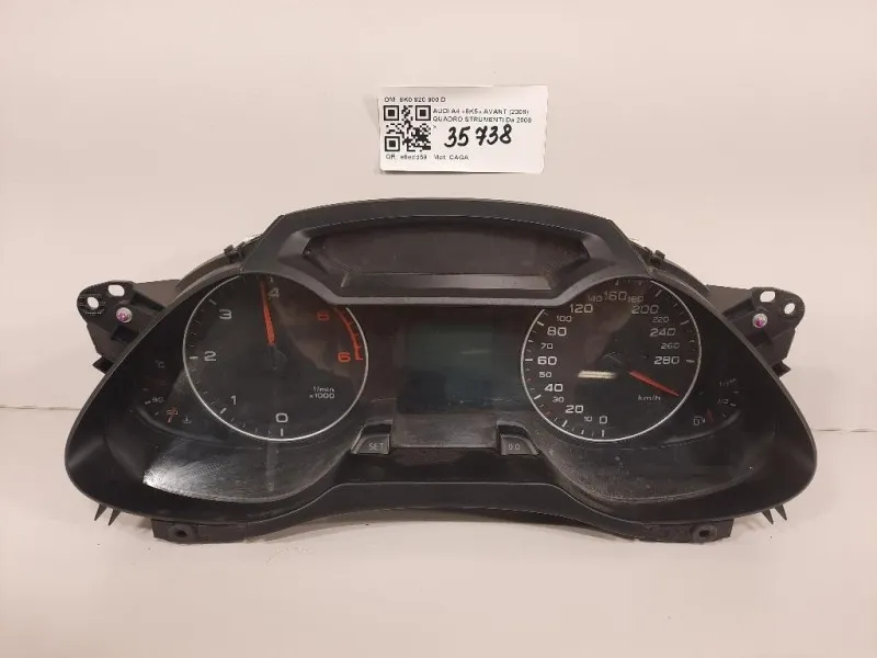 Quadro Strumenti 8K0 920 900 D Audi A4 8K5 Avant 2008