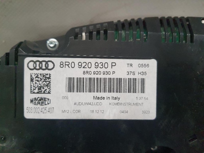 Quadro Strumenti 8R0920930P Audi Q5 8RB 2012